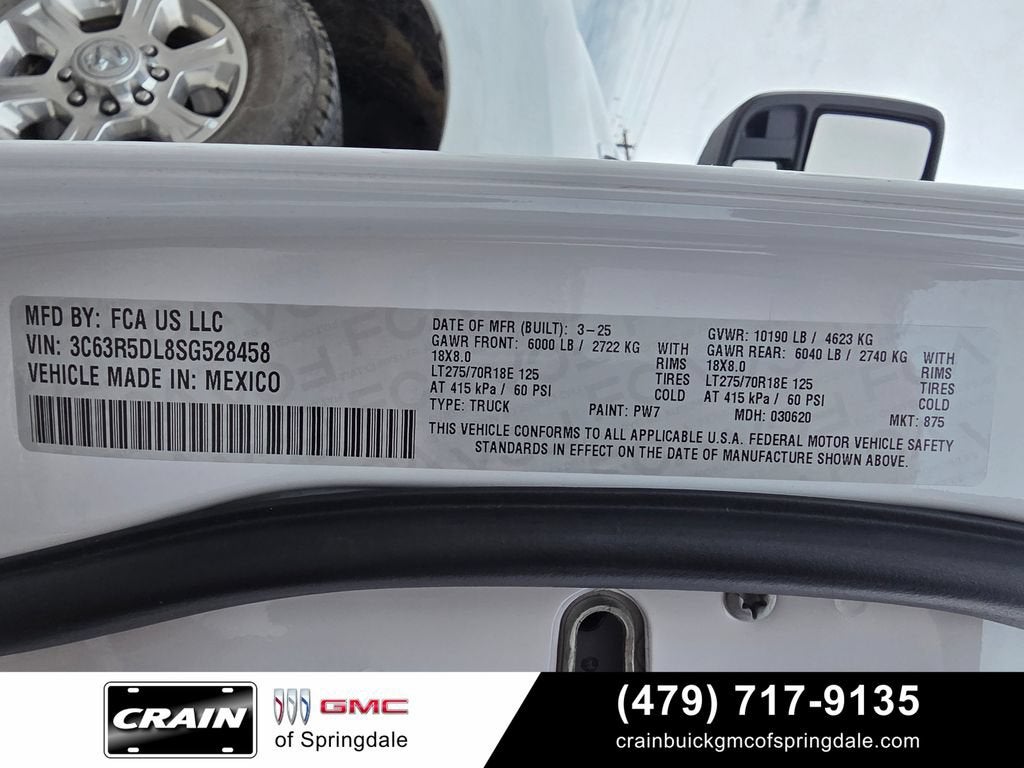 2025 RAM 2500 Big Horn