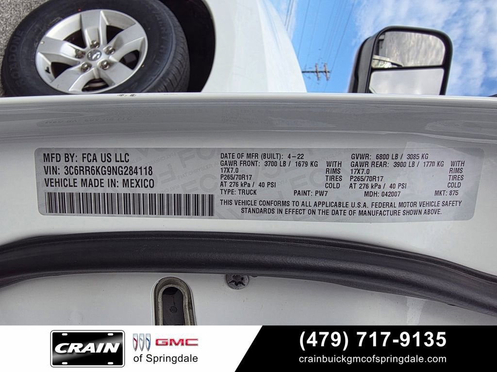 2022 RAM 1500 Classic Tradesman