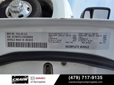 2024 RAM 3500 Chassis Cab SLT