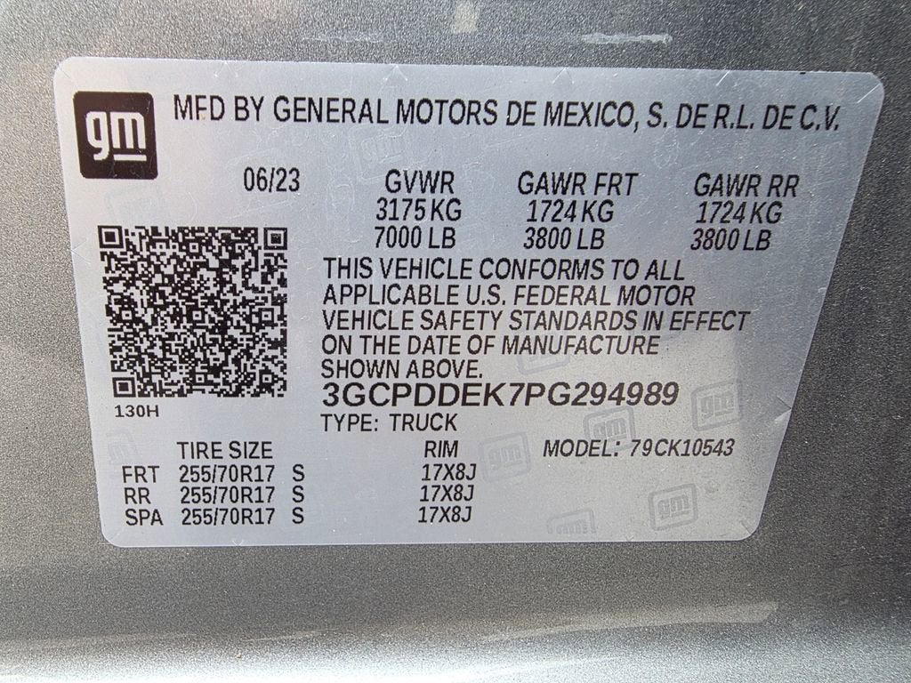 2023 Chevrolet Silverado 1500 LT