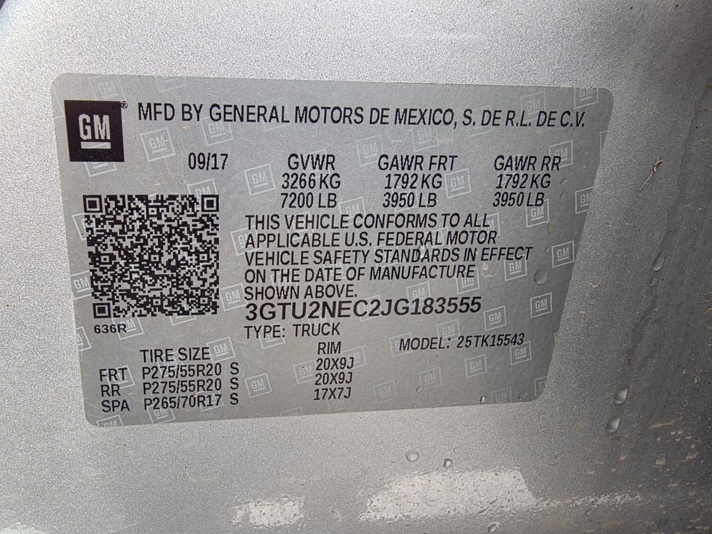 2018 GMC Sierra 1500 SLT