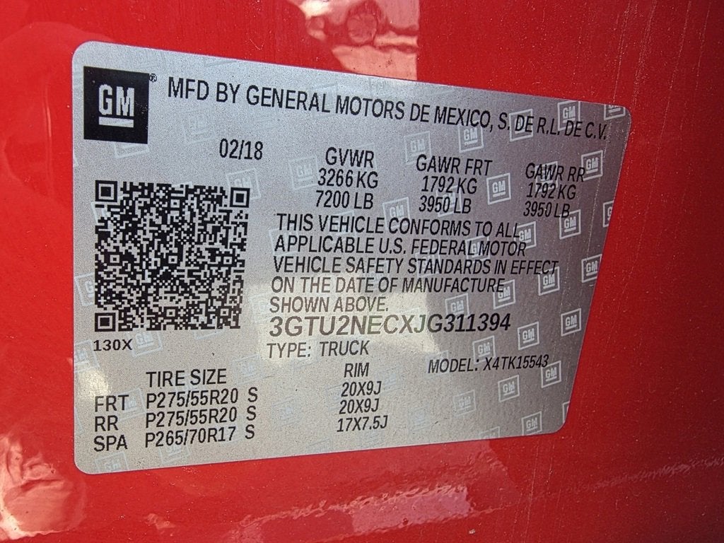 2018 GMC Sierra 1500 SLT