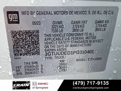 2023 GMC Sierra 1500 SLT