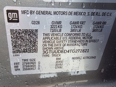 2026 GMC Sierra 1500 SLT