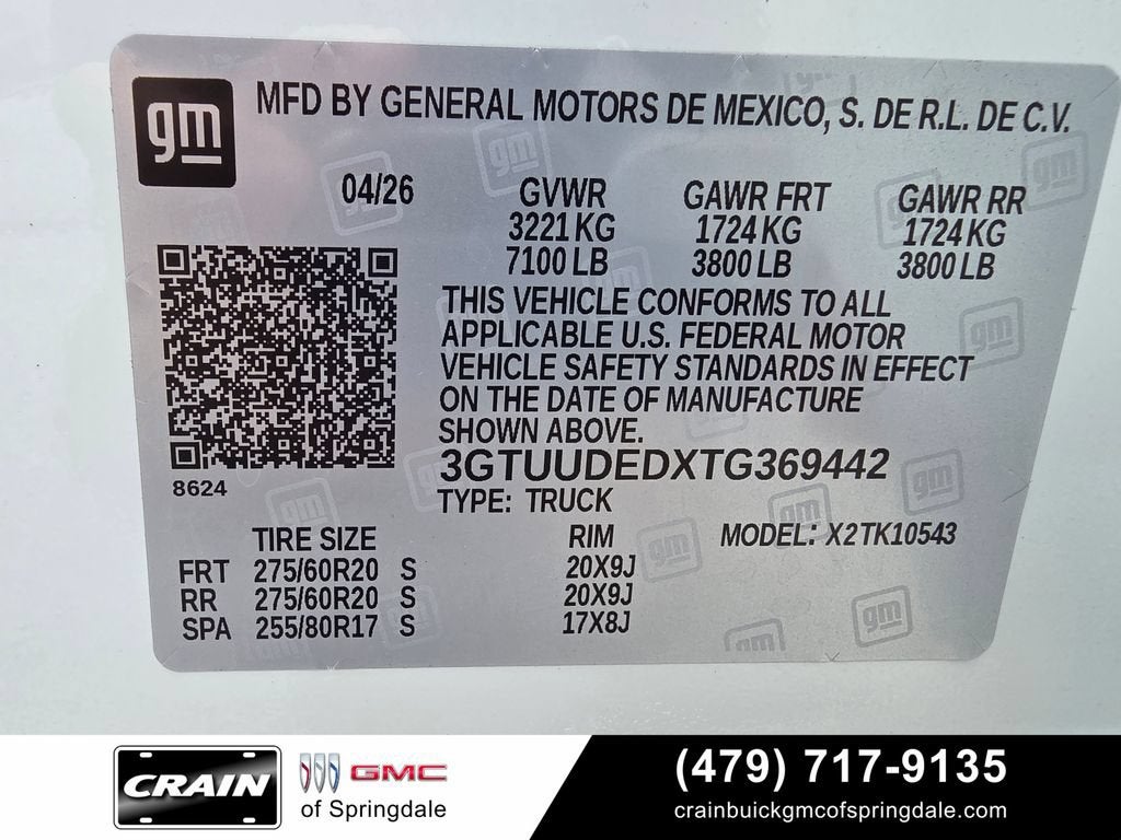 2026 GMC Sierra 1500 SLT