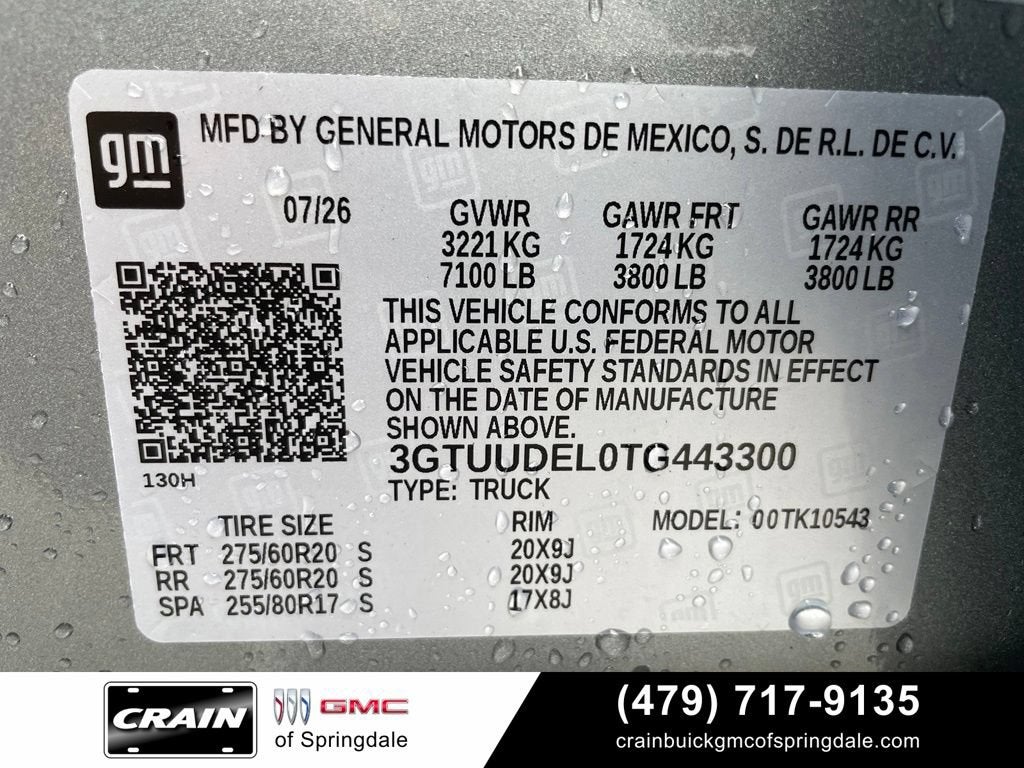 2026 GMC Sierra 1500 SLT