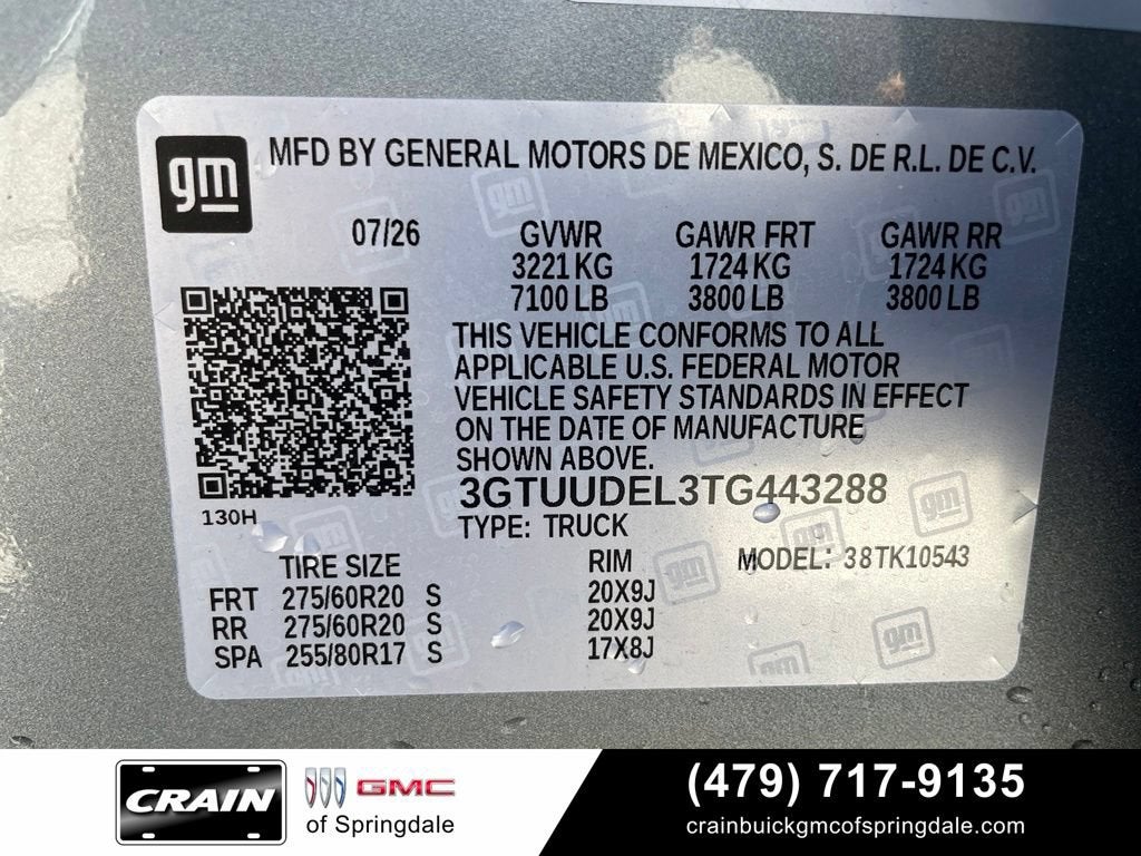 2026 GMC Sierra 1500 SLT