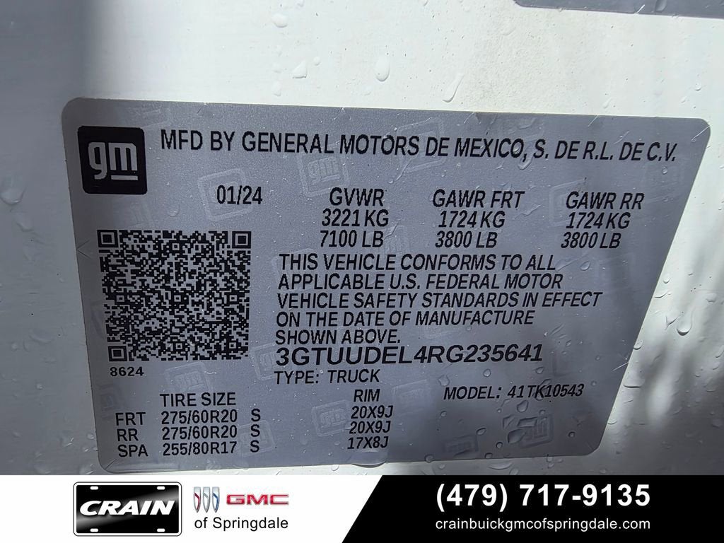 2024 GMC Sierra 1500 SLT