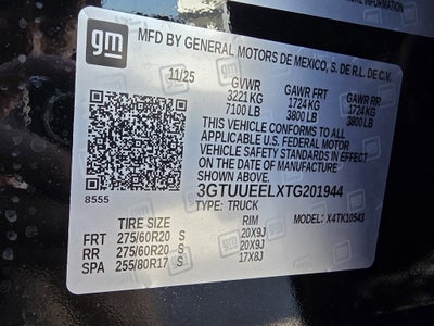 2026 GMC Sierra 1500 AT4