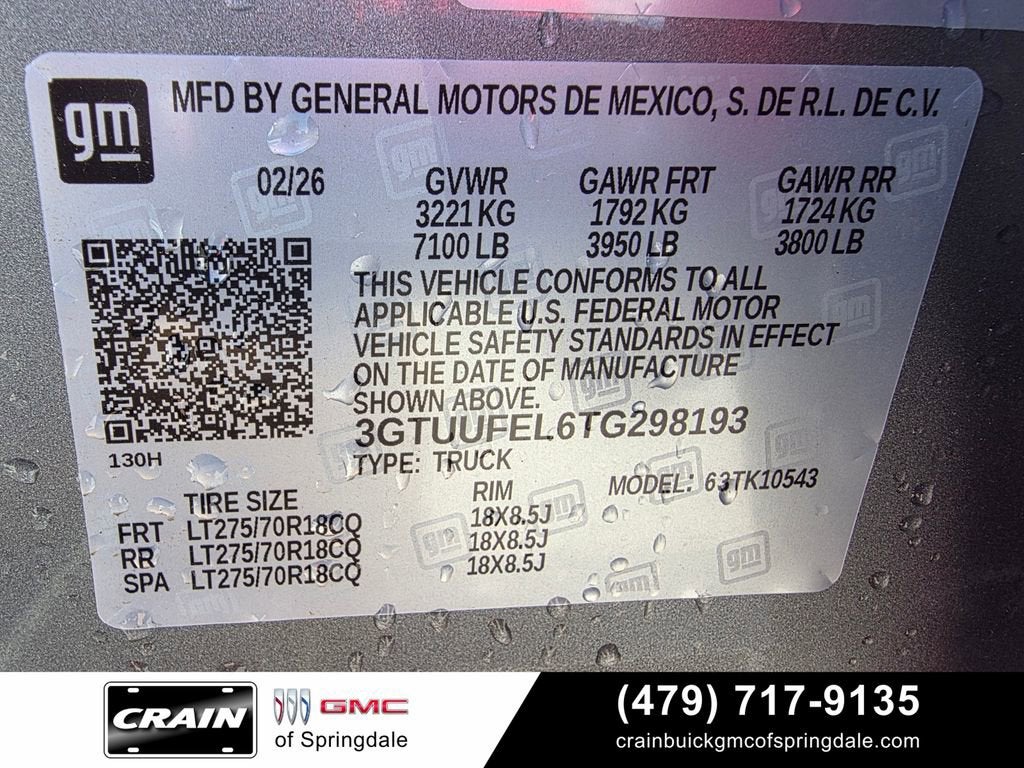 2026 GMC Sierra 1500 AT4X