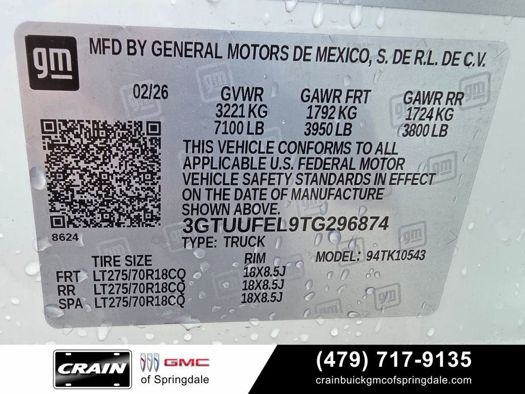 2026 GMC Sierra 1500 AT4X