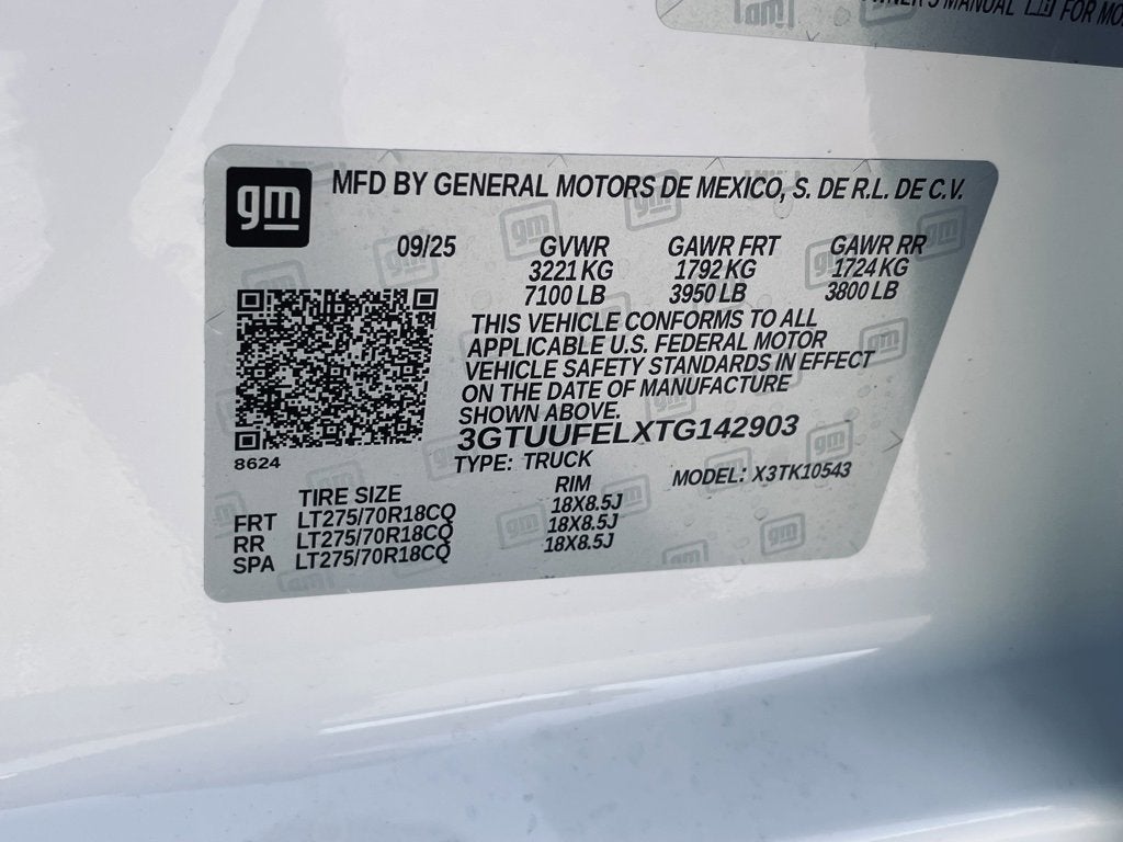 2026 GMC Sierra 1500 AT4X