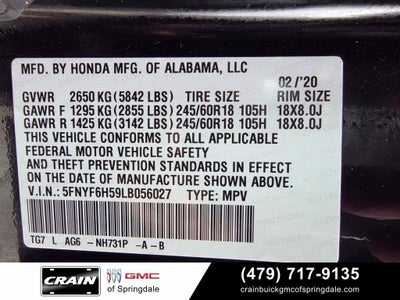 2020 Honda Pilot EX-L