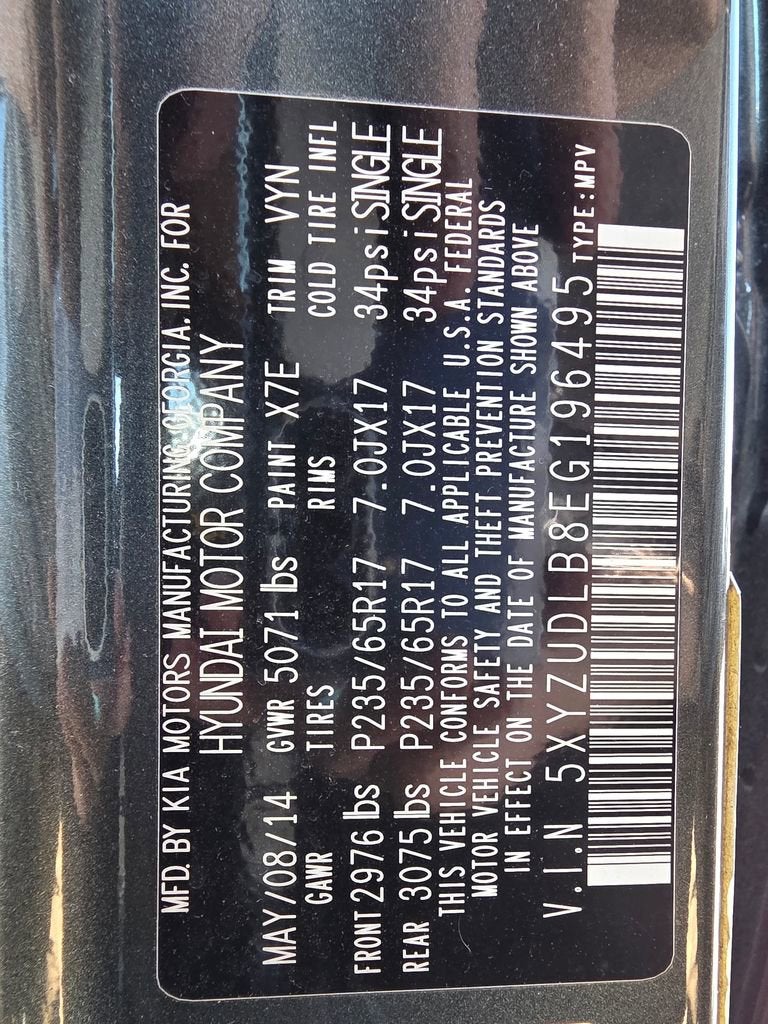 2014 Hyundai Santa Fe Sport 4DR AWD 2.4