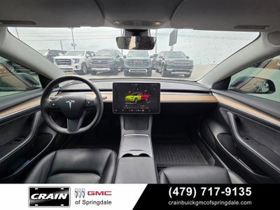 2022 Tesla Model 3 4DR SDN RWD STD R