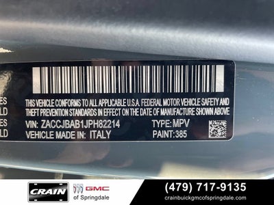 2018 Jeep Renegade Upland Edition