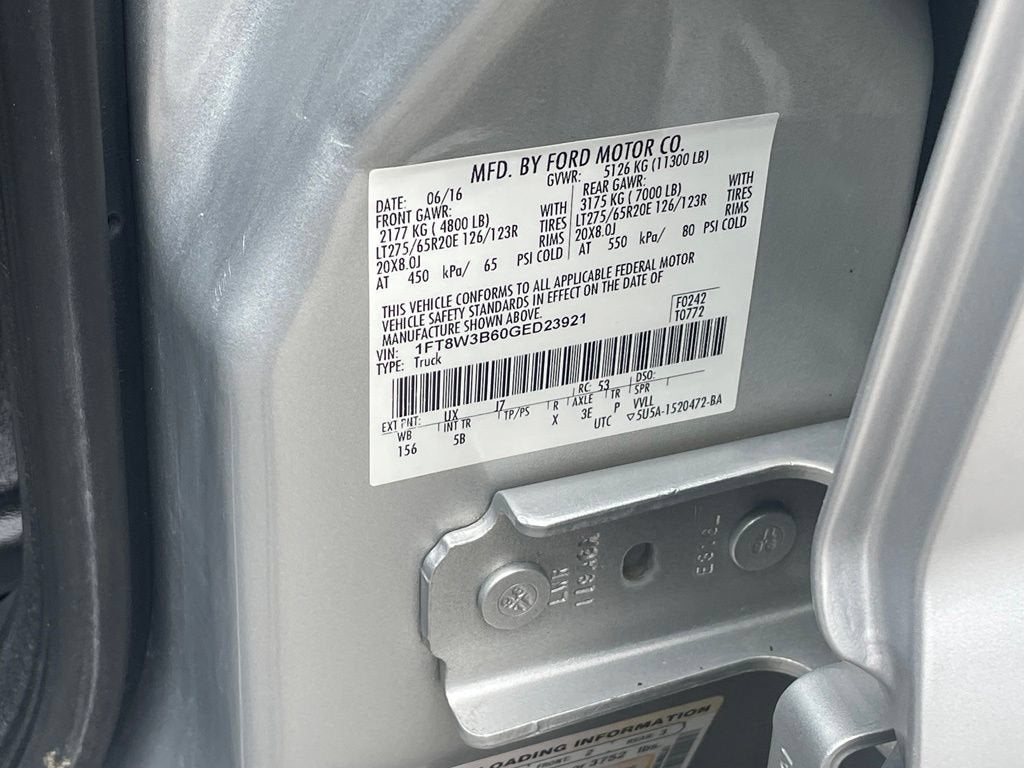 2016 Ford Super Duty F-350 SRW Platinum