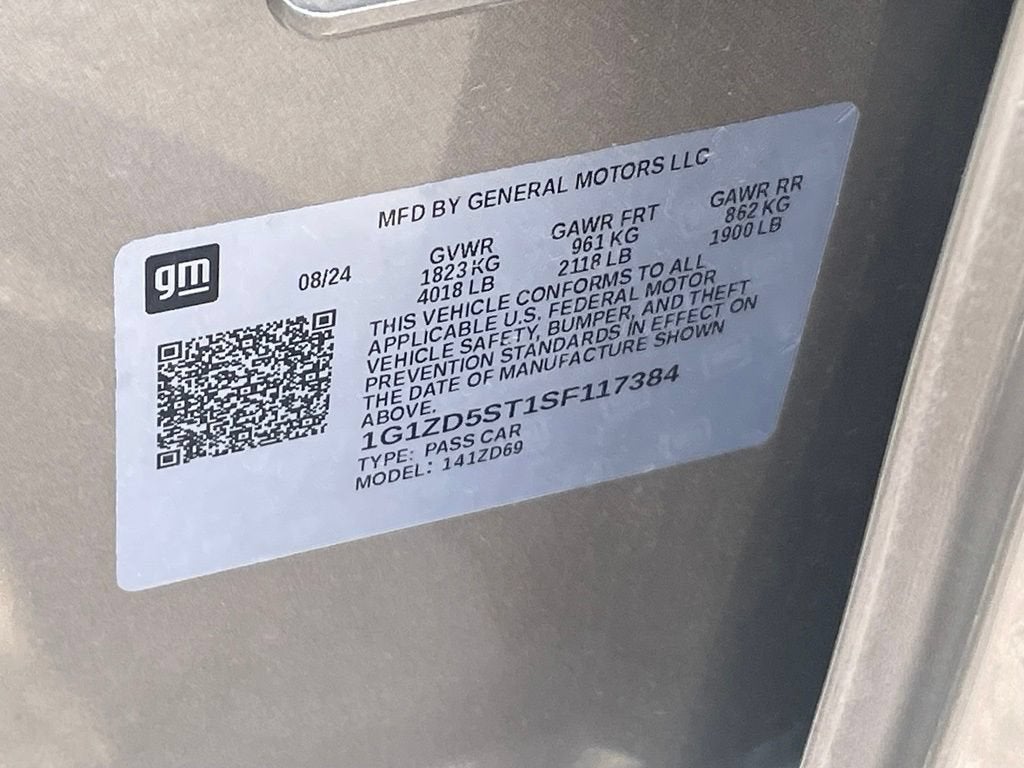 2025 Chevrolet Malibu 1LT