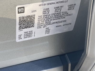 2026 GMC Yukon Denali