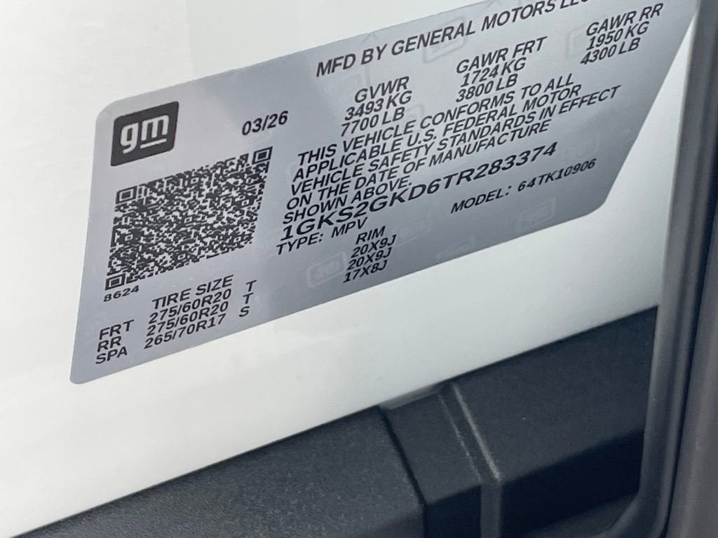 2026 GMC Yukon XL Elevation