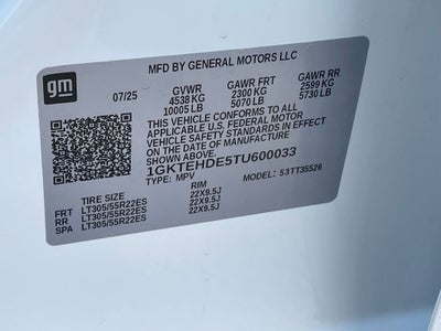 2026 GMC HUMMER EV SUV 2X