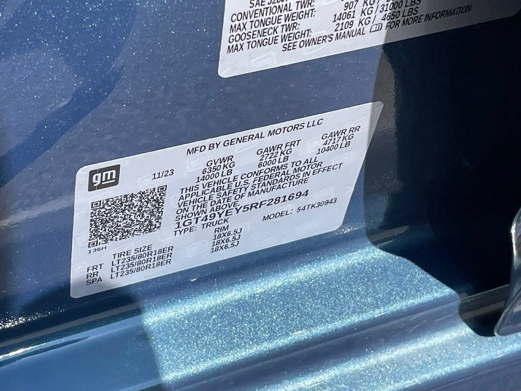 2024 GMC Sierra 3500 HD Denali Ultimate DRW