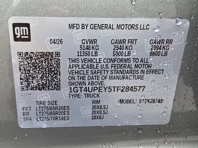2026 GMC Sierra 2500 HD AT4