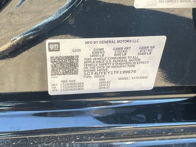 2026 GMC Sierra 3500 HD Denali Ultimate DRW