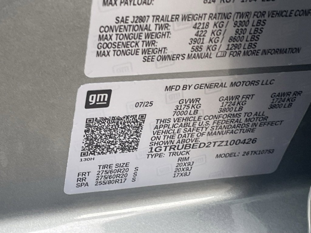 2026 GMC Sierra 1500 SLE