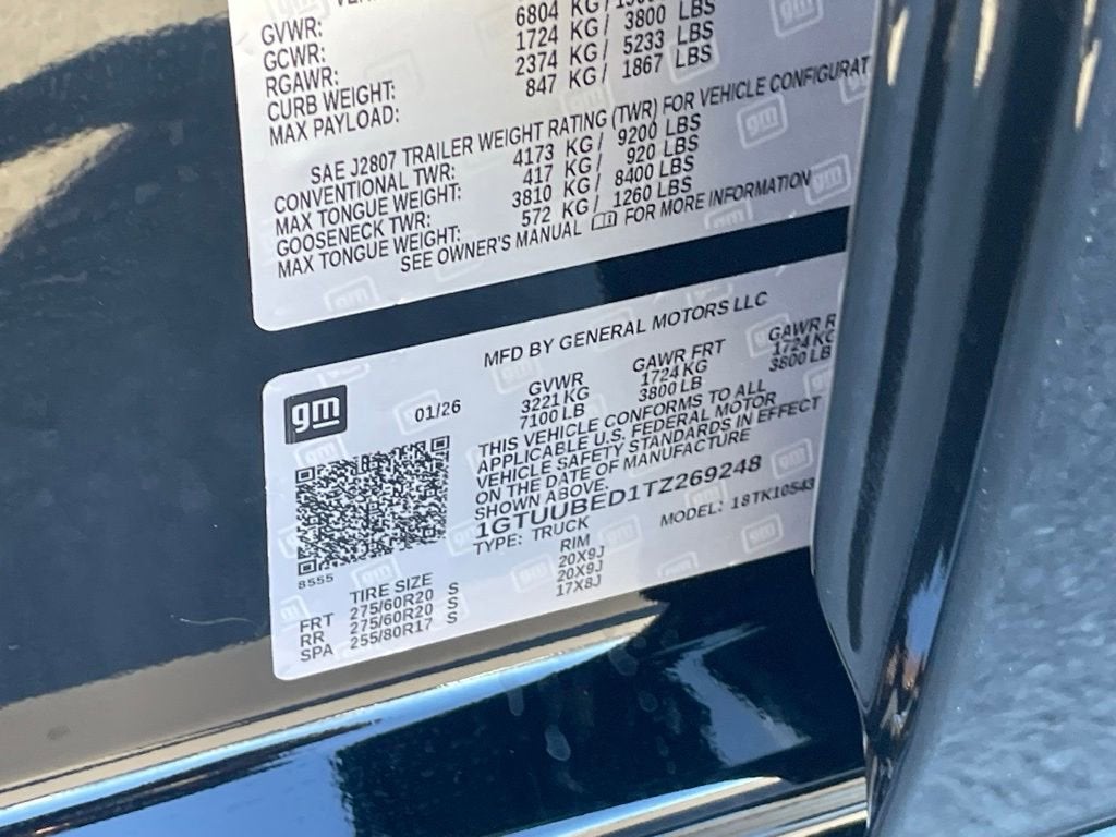 2026 GMC Sierra 1500 SLE