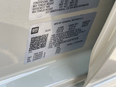 2026 GMC Sierra 1500 SLE