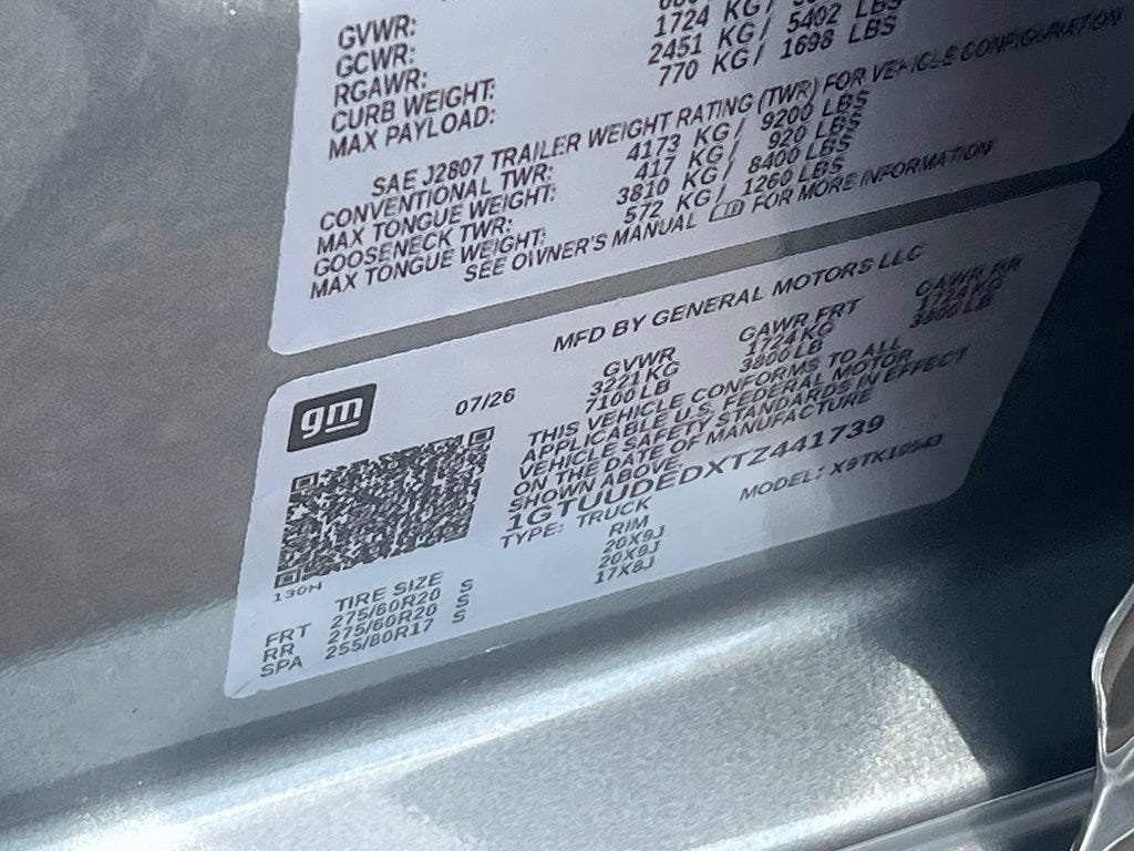 2026 GMC Sierra 1500 SLT