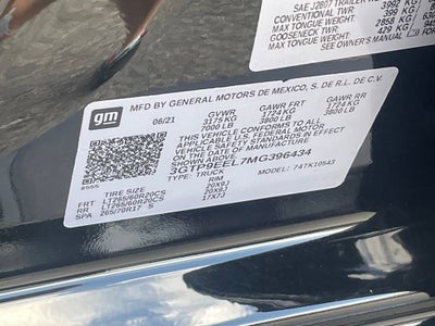 2021 GMC Sierra 1500 AT4