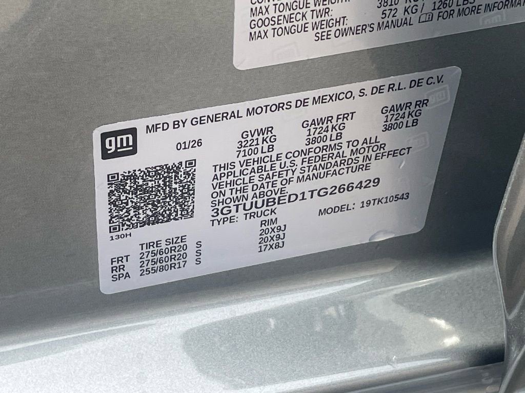 2026 GMC Sierra 1500 SLE