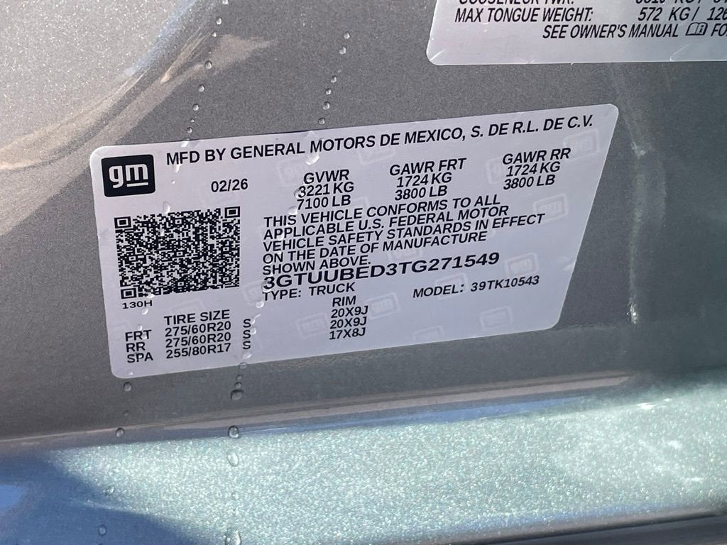 2026 GMC Sierra 1500 SLE