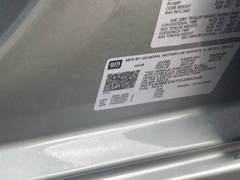 2026 GMC Sierra 1500 SLE
