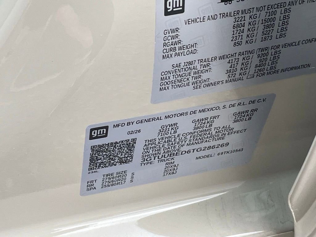 2026 GMC Sierra 1500 SLE