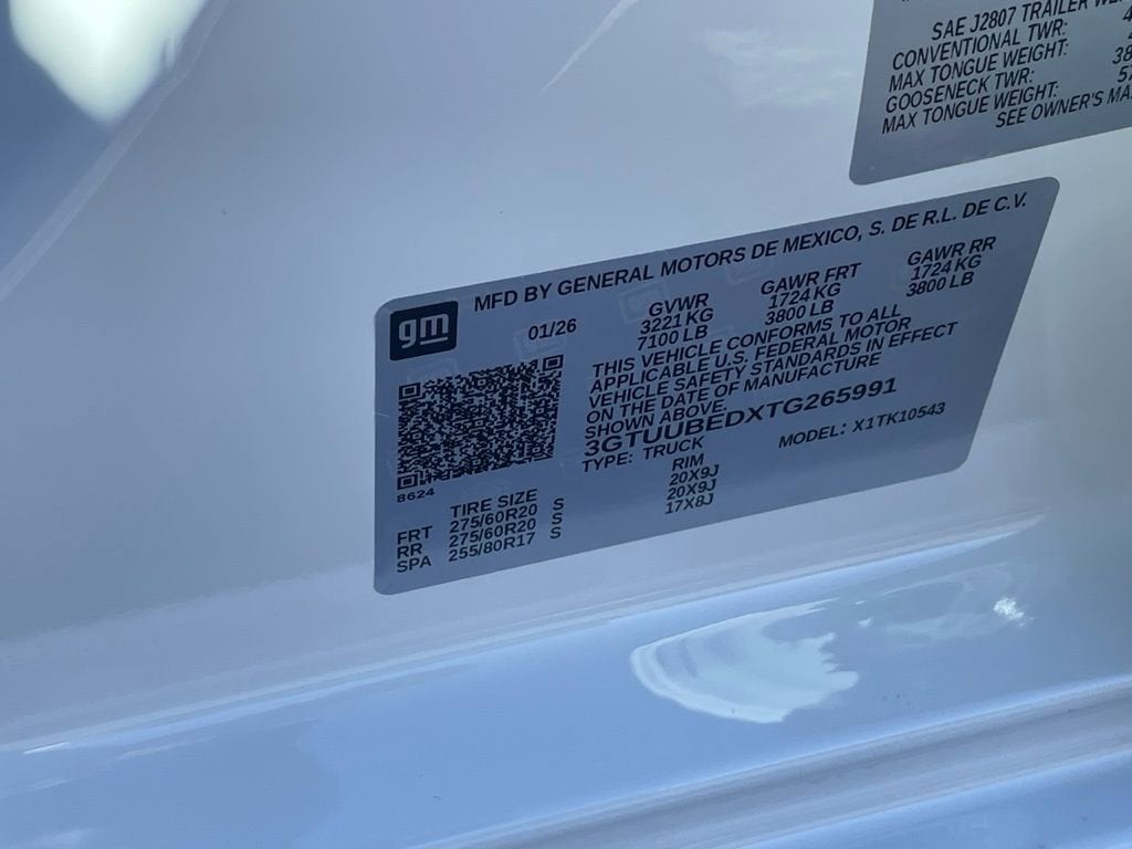 2026 GMC Sierra 1500 SLE