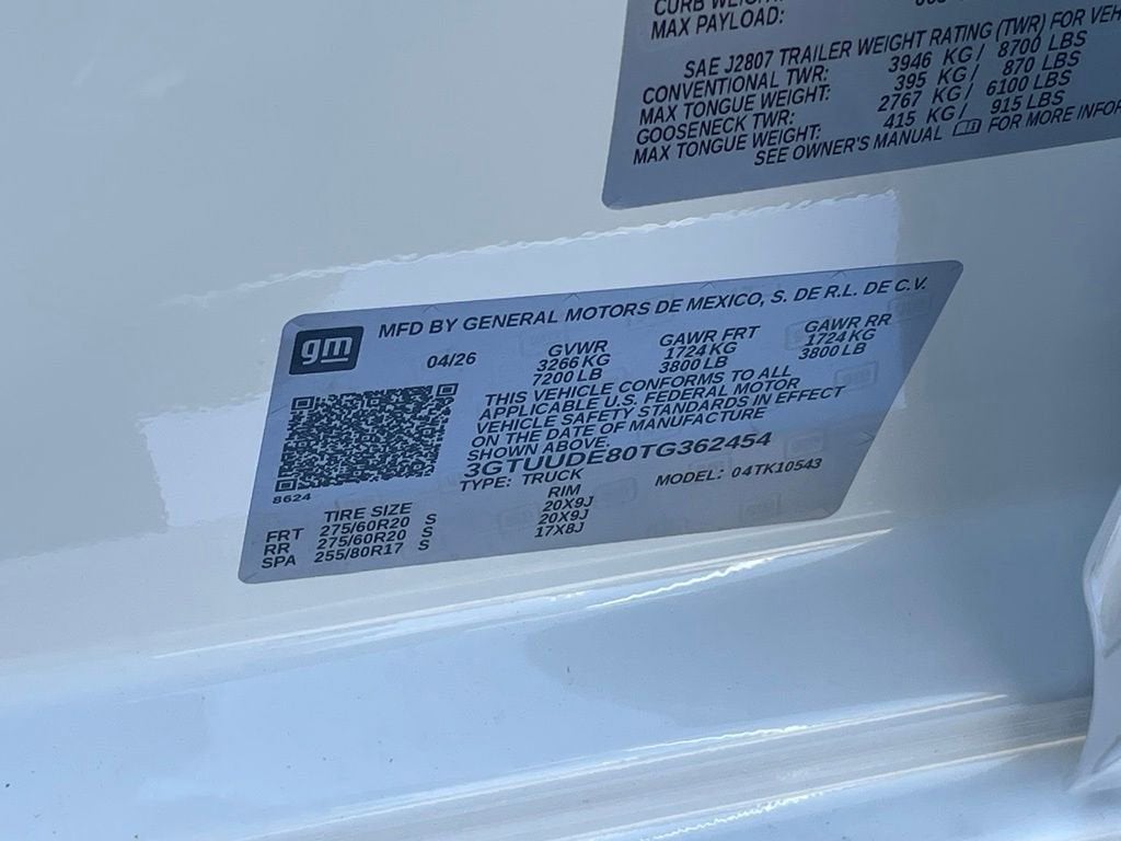 2026 GMC Sierra 1500 SLT
