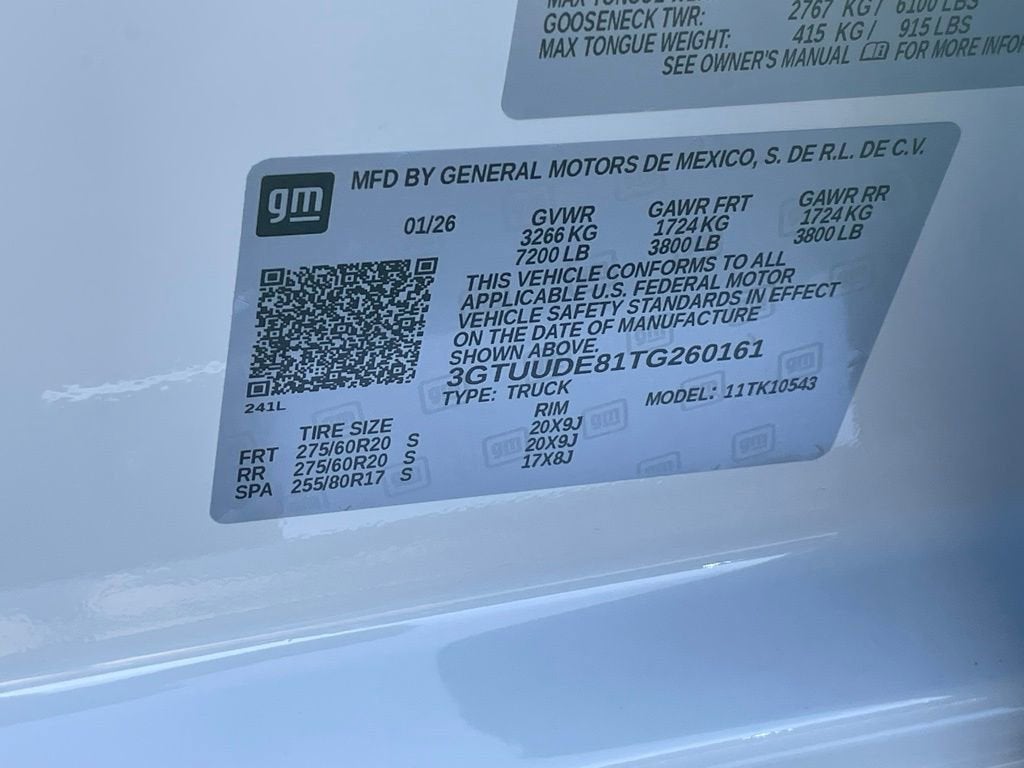 2026 GMC Sierra 1500 SLT