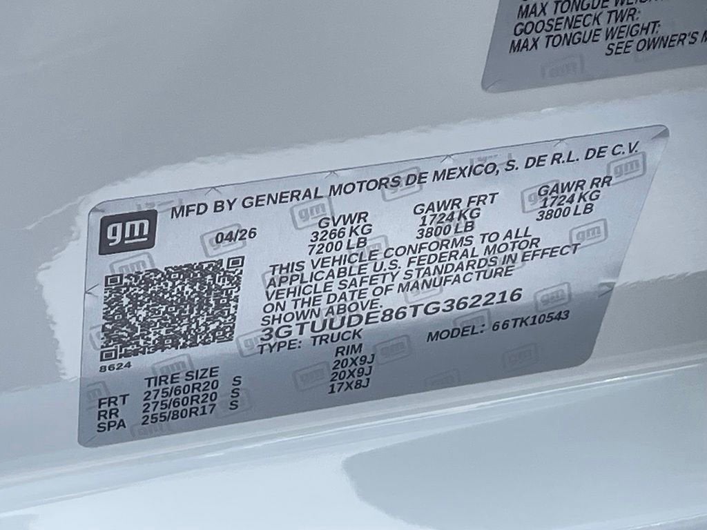 2026 GMC Sierra 1500 SLT