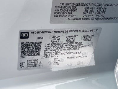 2026 GMC Sierra 1500 SLT