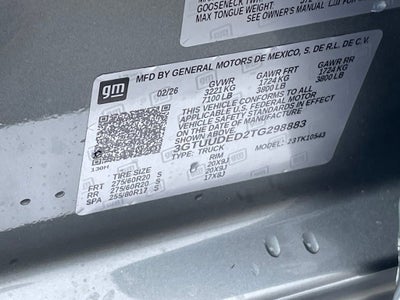 2026 GMC Sierra 1500 SLT