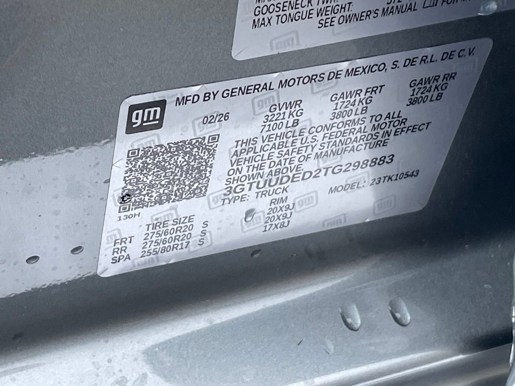 2026 GMC Sierra 1500 SLT