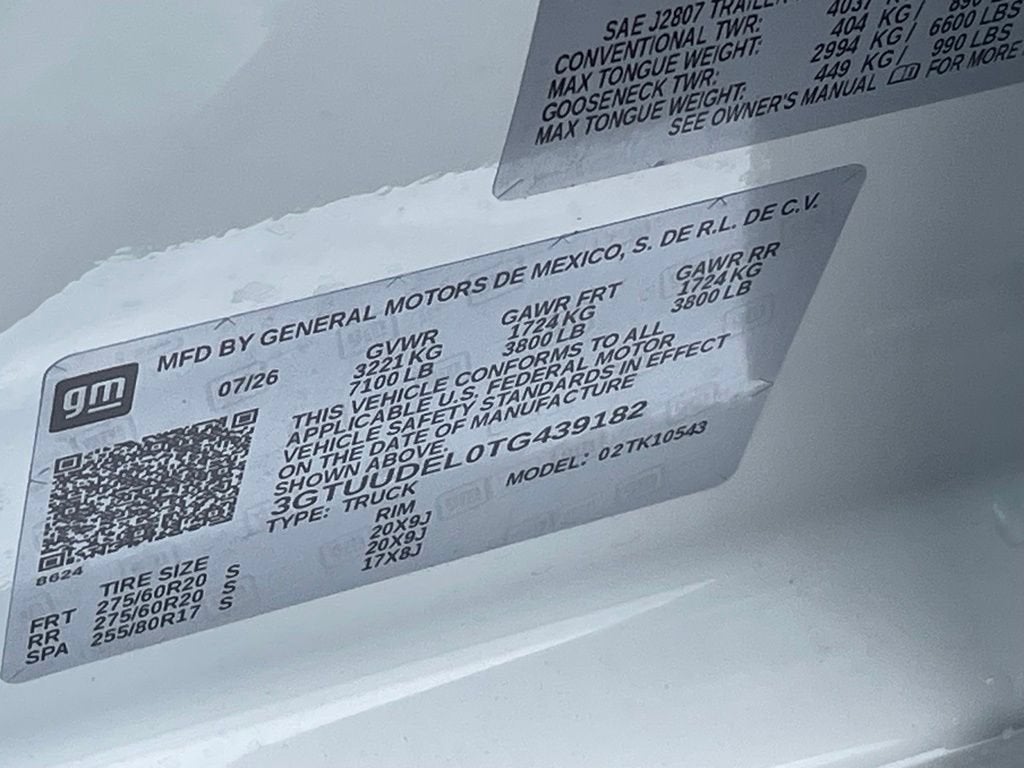 2026 GMC Sierra 1500 SLT