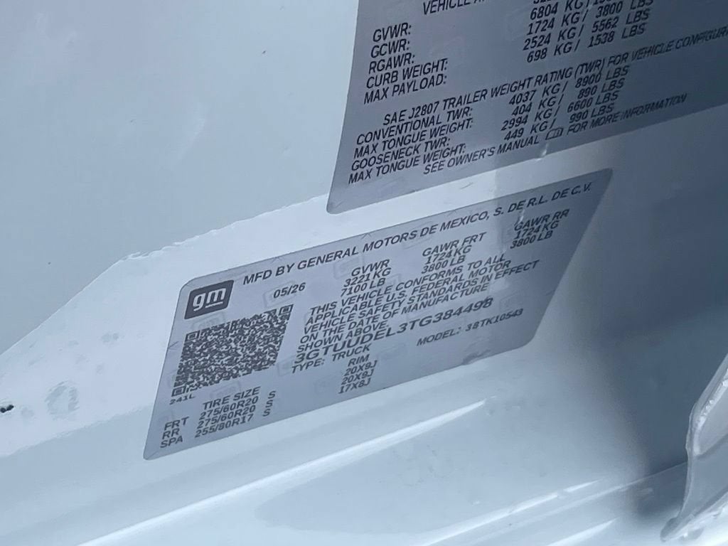 2026 GMC Sierra 1500 SLT