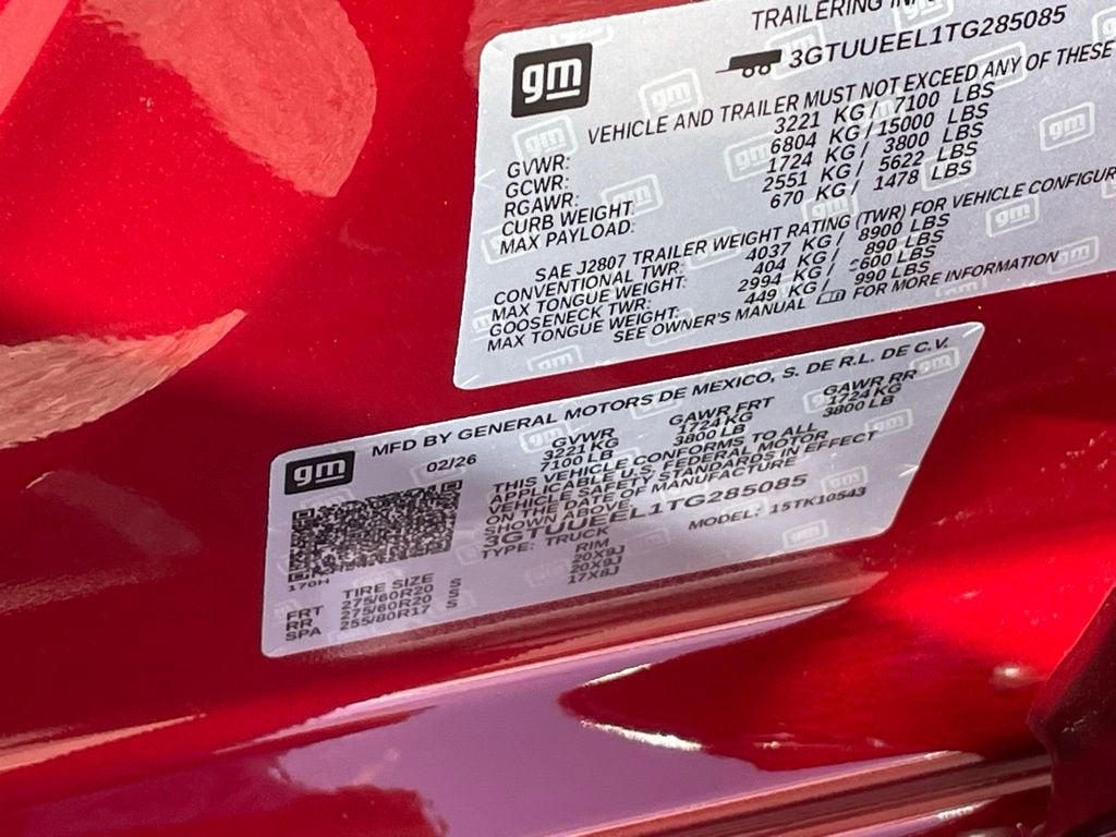 2026 GMC Sierra 1500 AT4