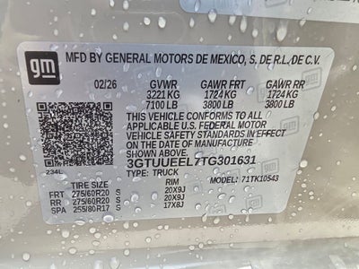 2026 GMC Sierra 1500 AT4