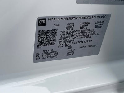 2026 GMC Sierra 1500 AT4X