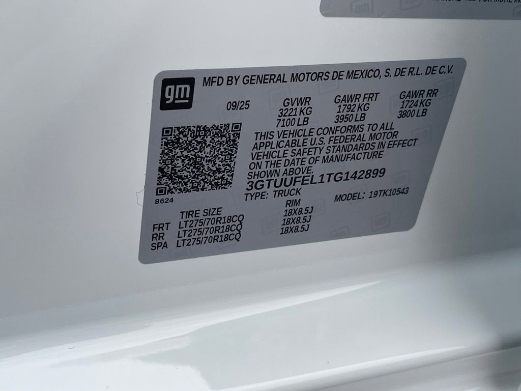 2026 GMC Sierra 1500 AT4X